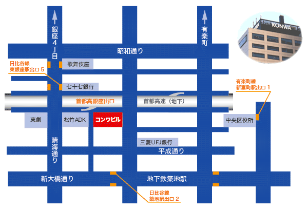 特許事務所【あいわ弁理士法人】の地図